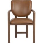 Fremont Dining Armchair - Missouri Cognac Leather - Image 2