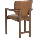 Fremont Dining Armchair - Missouri Cognac Leather - Image 4