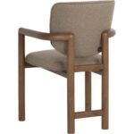 Fremont Dining Armchair - City Warm Taupe - Image 4