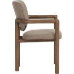 Fremont Dining Armchair - City Warm Taupe - Image 3