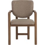 Fremont Dining Armchair - City Warm Taupe - Image 2