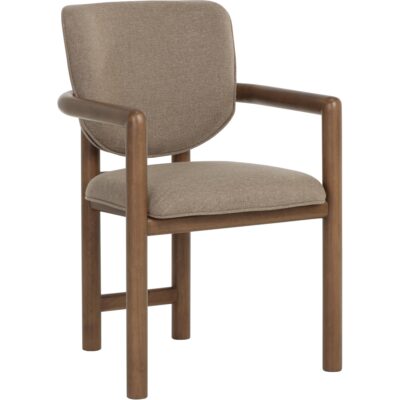 Fremont Dining Armchair - City Warm Taupe