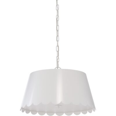 Alternative view of Mirasol Pendant - White (Sm)
