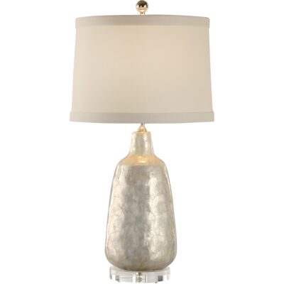 Shell Covered Urn Lamp