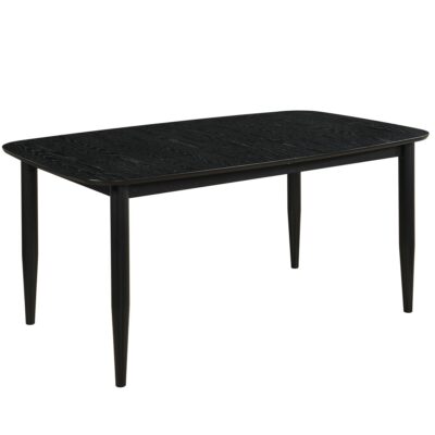 Phylon Dining Table with Extension, 63"-79" in Black