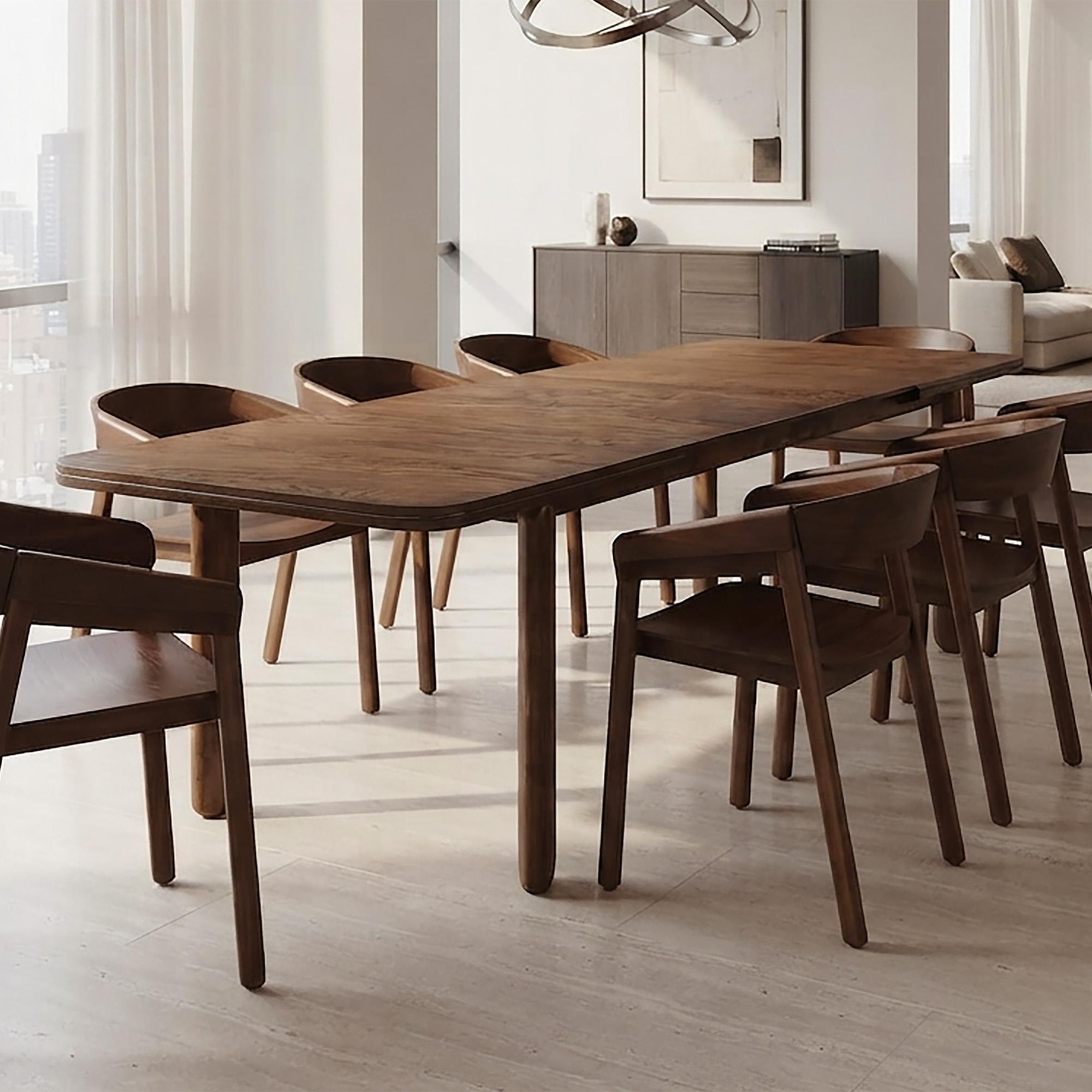 Asteva Dining Table with Extension, 63"-79" in Walnut - Image 2