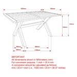 Lance Rectangular Dining Table, 63" in Black - Image 8