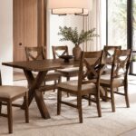 Lance Rectangular Dining Table, 63" in Walnut - Image 2