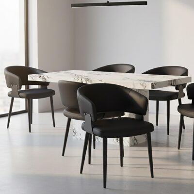 Alternative view of Sloane Dining Chair, set of 4 in Black