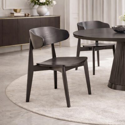 Alternative view of Khari Dining/Lounge Chair, Set of 2 in Mocha