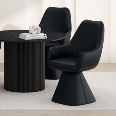 Alternative view of Caprese Dining Chair in Black