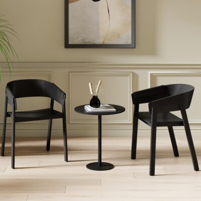 Alternative view of Mateo Dining Chair, Set of 2 in Black