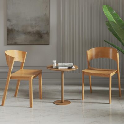 Alternative view of Elias Dining Chair, Set of 2 in Natural