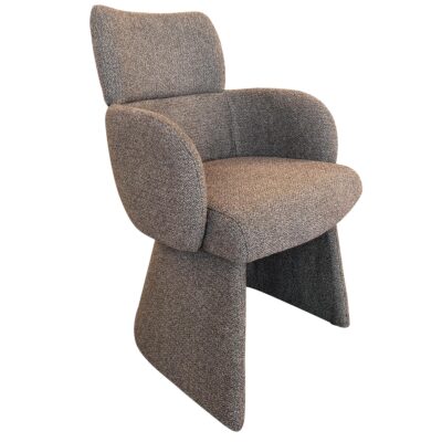 Titani Dining/Lounge Chair in Brown
