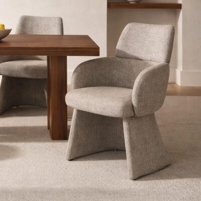 Alternative view of Titani Dining/Lounge Chair in Beige