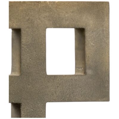 Alternative view of Ross Lamp - Concrete