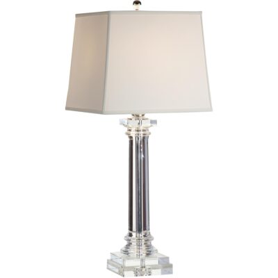 Round Crystal Column Lamp