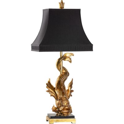 Imperial Dragon Lamp - Gold