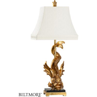 Imperial Dragon Lamp - Gold
