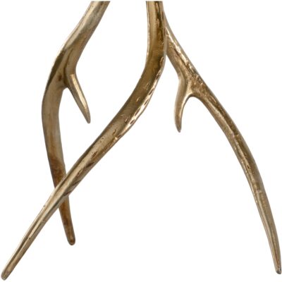 Alternative view of Antler Hall Lamp - Brass