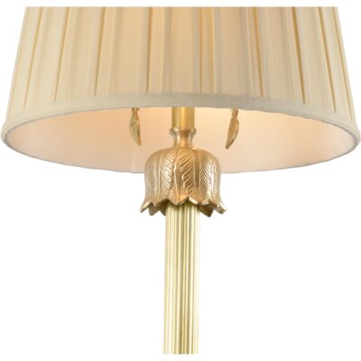 Alternative view of The Breakers Brass Column Lamp
