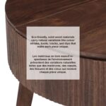 Balark Round Lift-Top Coffee Table in Walnut - Image 7