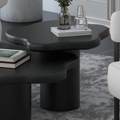 Alternative view of Mayal Large Coffee Table in Black