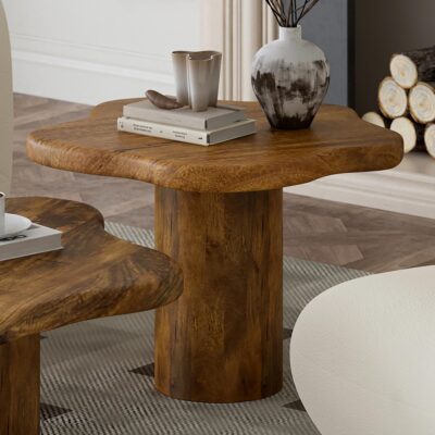 Alternative view of Mayal Large Coffee Table in Walnut