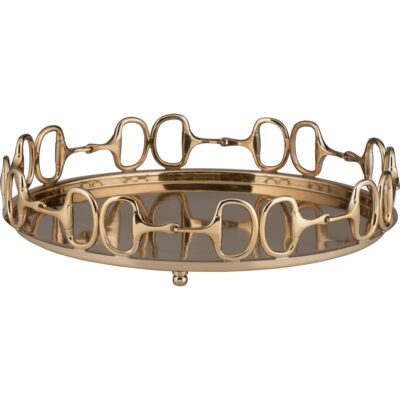 Alternative view of Stirrups Tray - Brass (Lg)