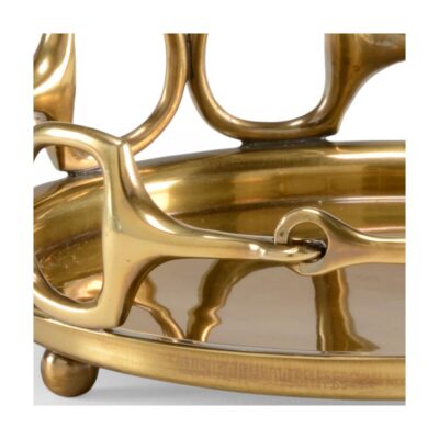 Alternative view of Stirrups Tray - Brass (Sm)