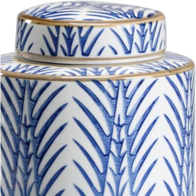 Alternative view of Blue Fronds Canisters (S3)