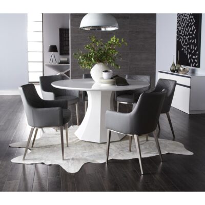 Alternative view of Chase Dining Armchair - Black
