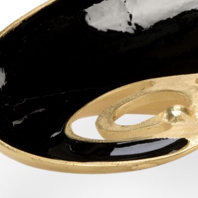 Alternative view of Pop Of Paisley - Black (Lg)