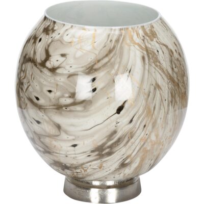 Alternative view of Calacatta Gold Vase (Lg)