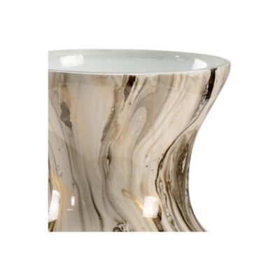Alternative view of Calacatta Gold Vase (Med)