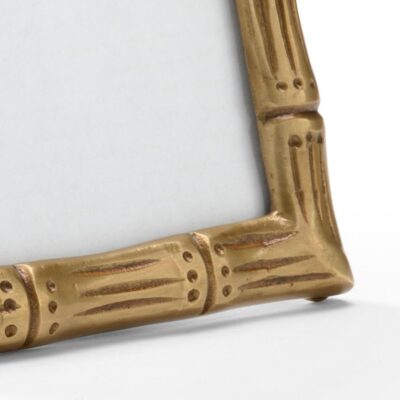 Alternative view of Brass Bamboo Frame (4x6)