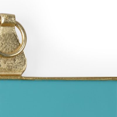 Alternative view of Aqua Enamel Wall Frame (Med)
