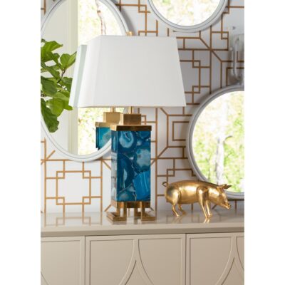 Alternative view of Lucia Mirror - White