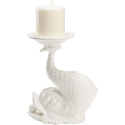 Alternative view of Italian Renaissance Dolphin Candleholder