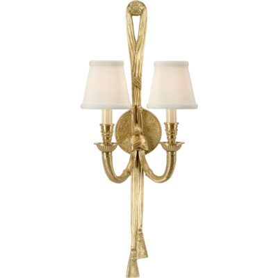Tassel Twist Double Sconce