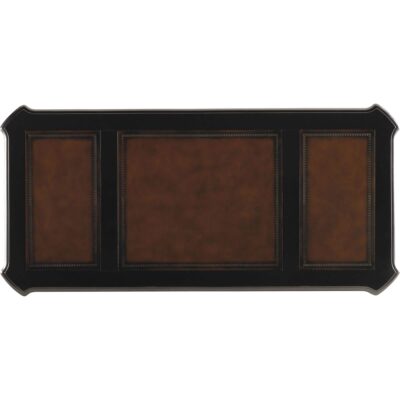 Alternative view of Telluride 76" Executive Desk w/Leather Panels