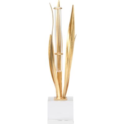 Alternative view of Gold Leaf Vase