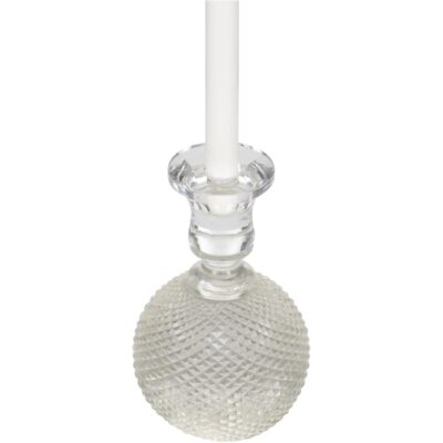 Alternative view of Glass Round Candleholder