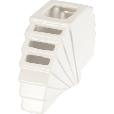 Alternative view of La Feria Vase - White (Sm)