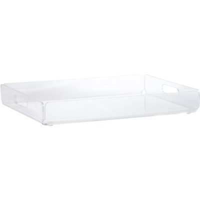 Alternative view of Corner Cut Acrylic Tray