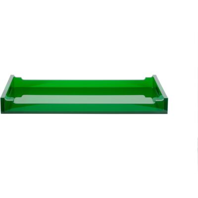 Alternative view of Charles Acrylic Tray - Green
