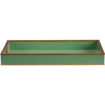 Alternative view of Reddington Tray - Green Croco