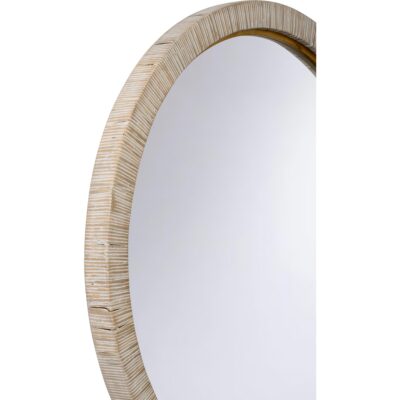 Alternative view of Stately Round Mirror