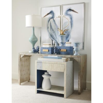 Alternative view of Blue Footed Vase