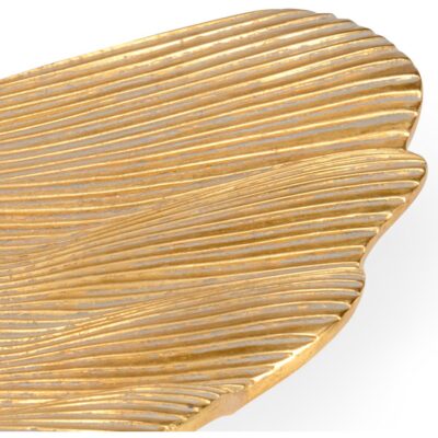 Alternative view of Lotus Leaf Trays - Gold (S3)